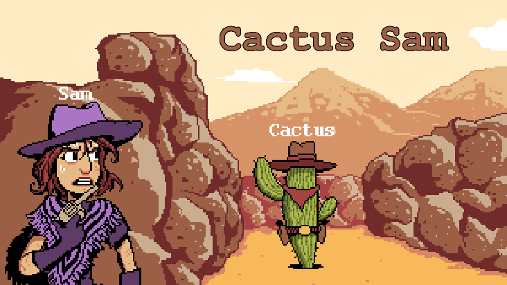 Screenshot of Cactus Sam