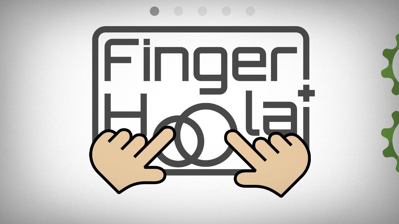 Screenshot of Finger Hoola