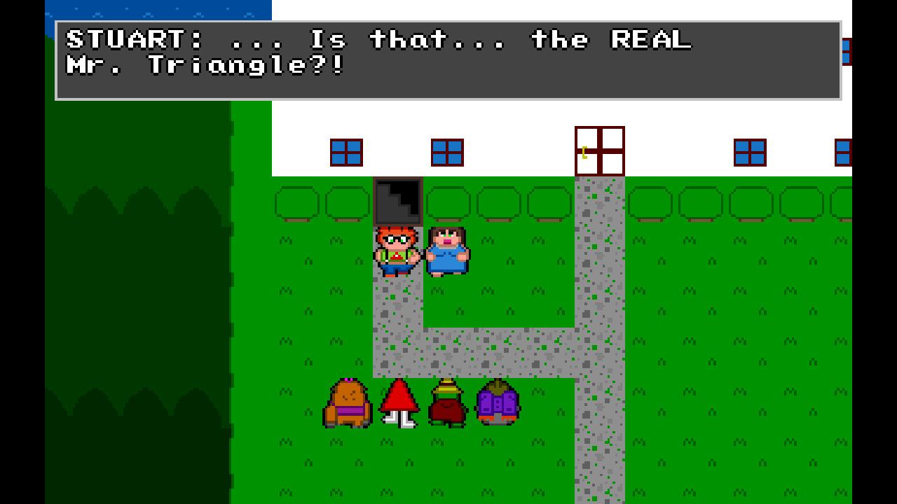 Screenshot of Mr. Triangle's Adventure
