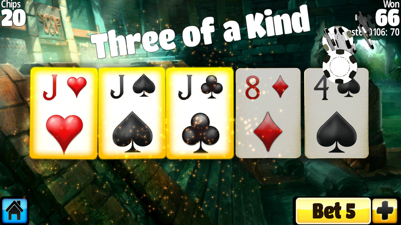 Screenshot of Video Poker Duel