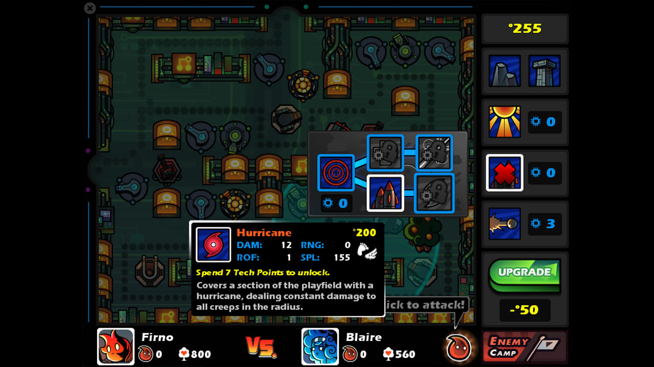 Screenshot of Fire With Fire Tower Attack and Defense: Early Access