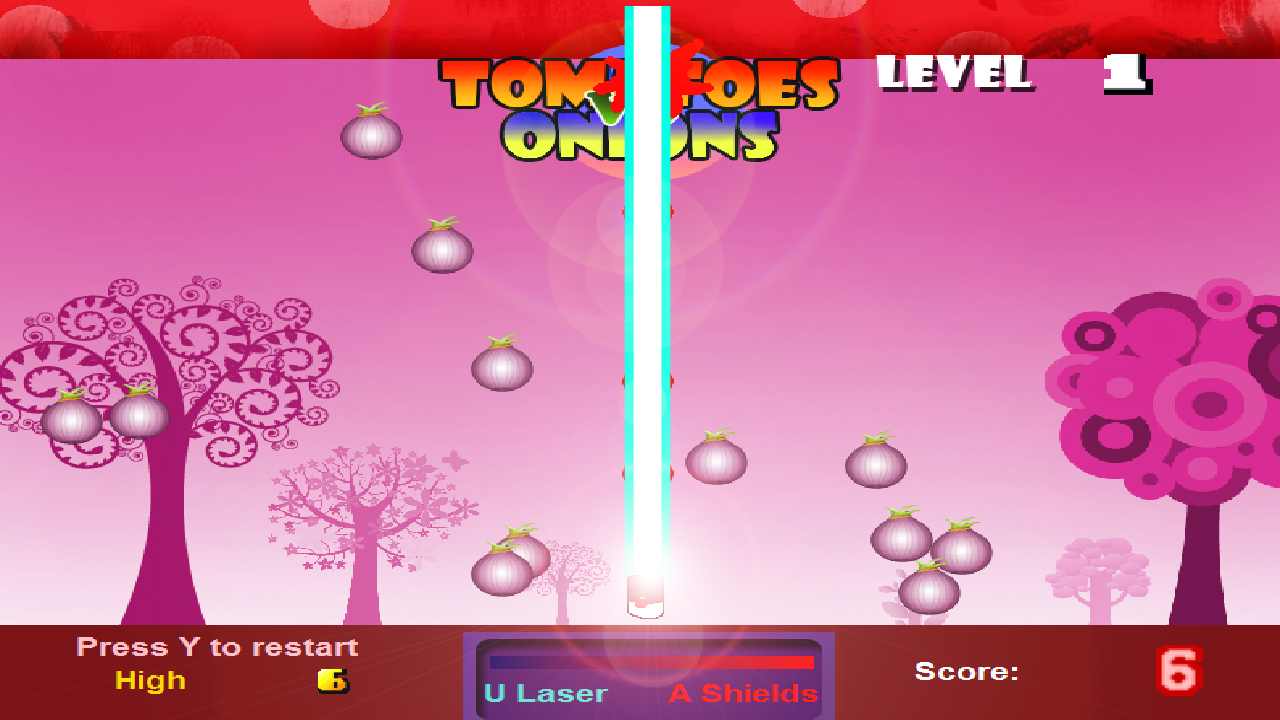 Screenshot of Tomatoes Vs Onions