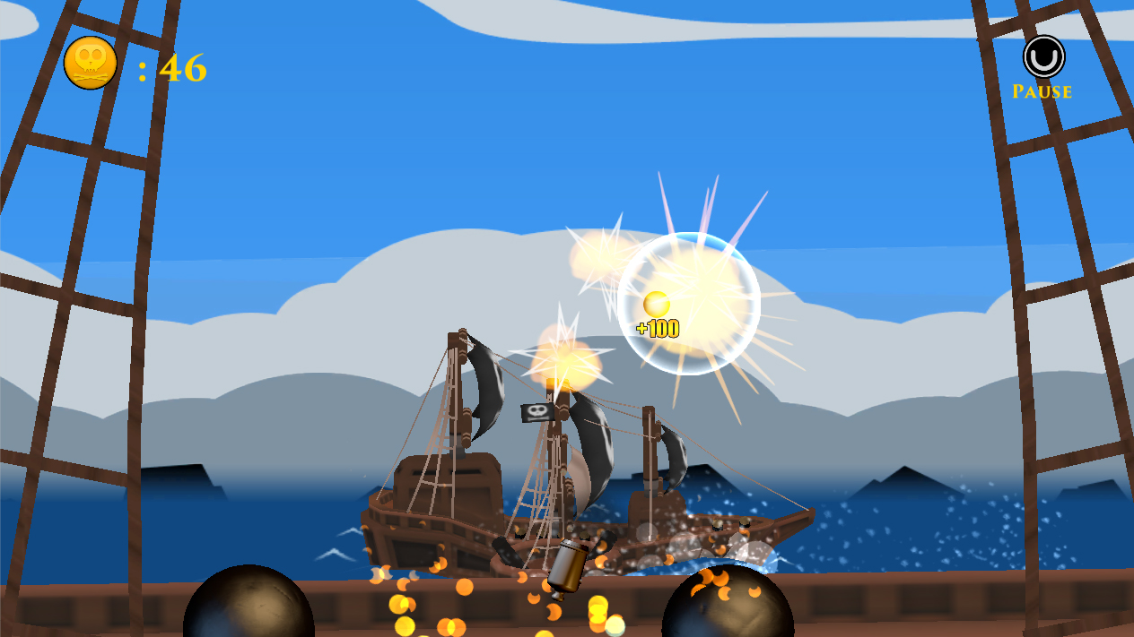 Screenshot of Cannon Ballers