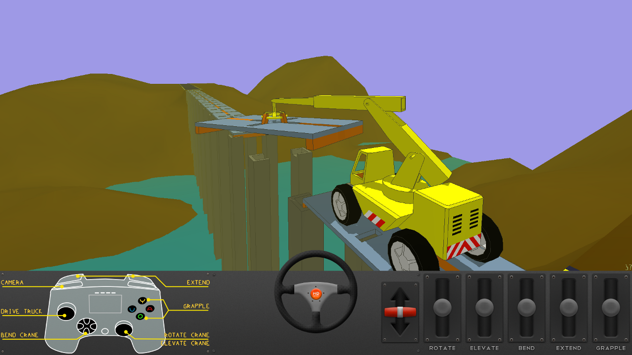 Screenshot of The Little Crane That Could