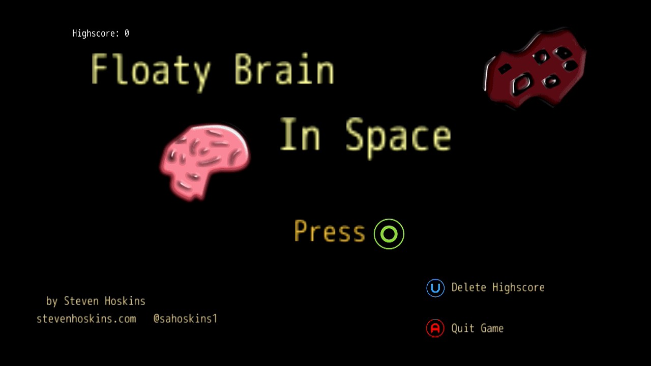 Screenshot of Floaty Brain In Space