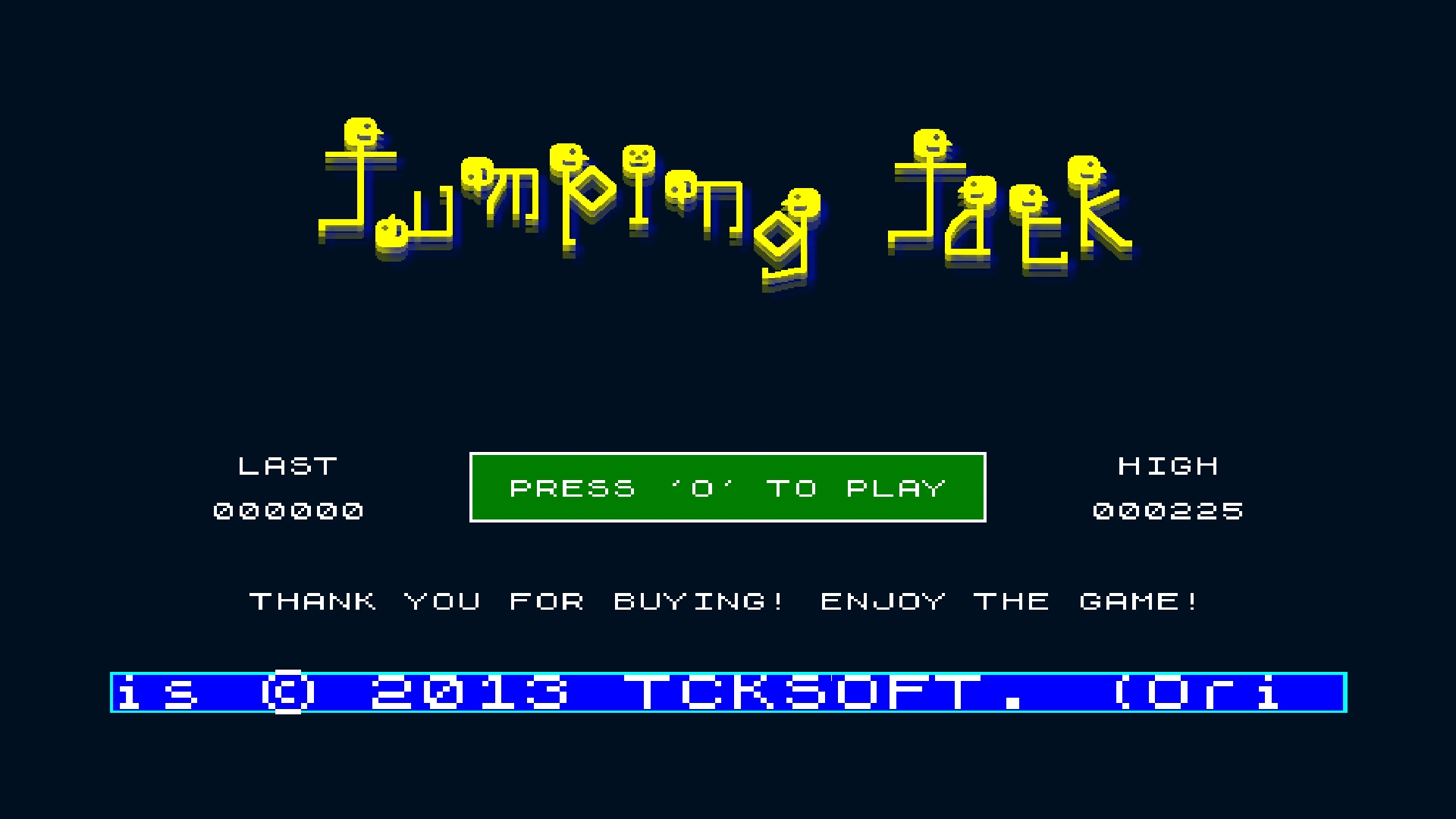 Screenshot of Jumping Jack