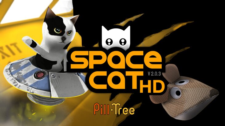 Screenshot of SpaceCat HD