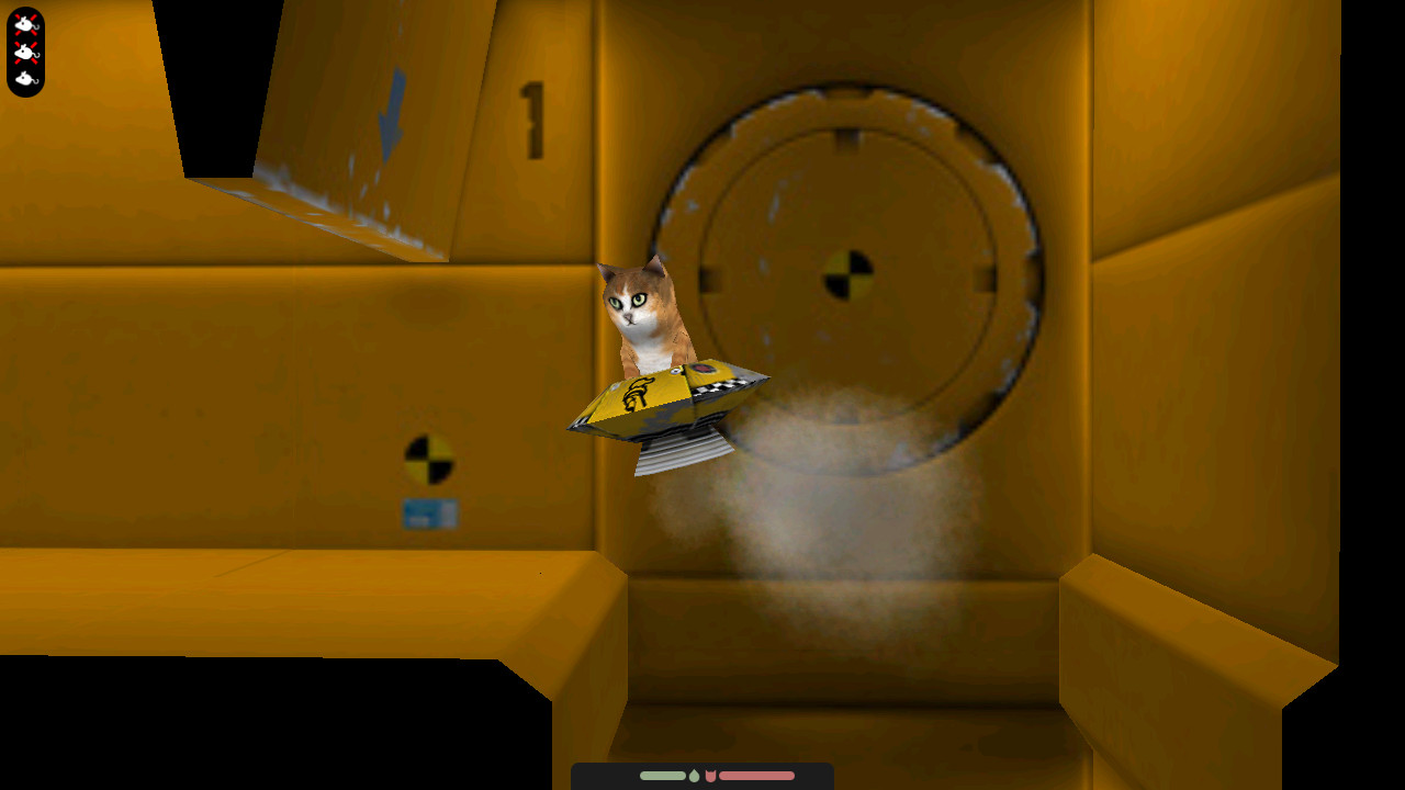 Screenshot of SpaceCat HD