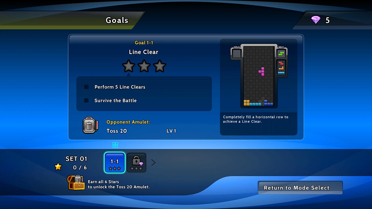 Screenshot of Tetris Battle Fusion