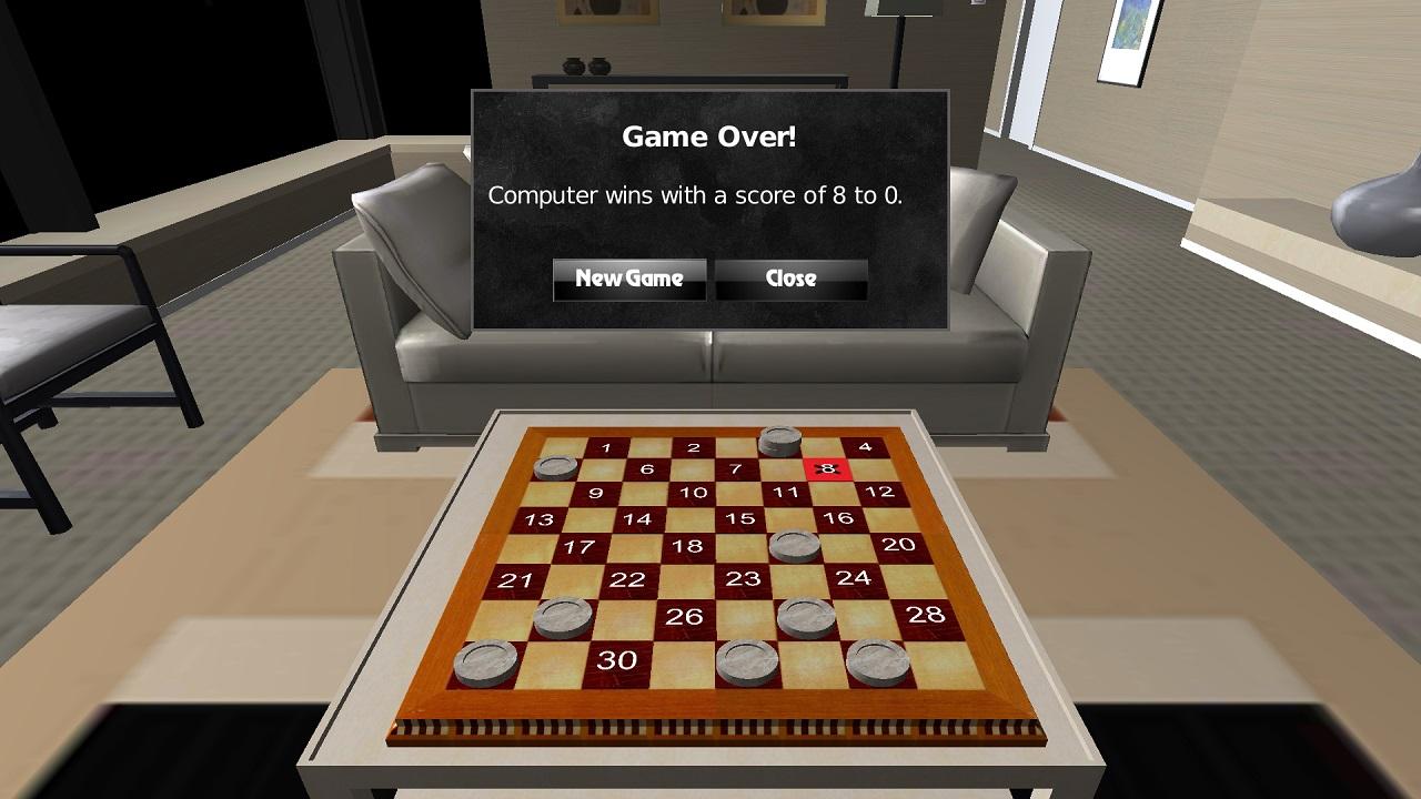 Screenshot of 3D Checkers for OUYA