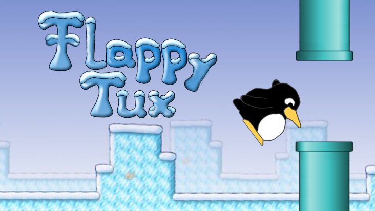 Screenshot of Flappy Tux