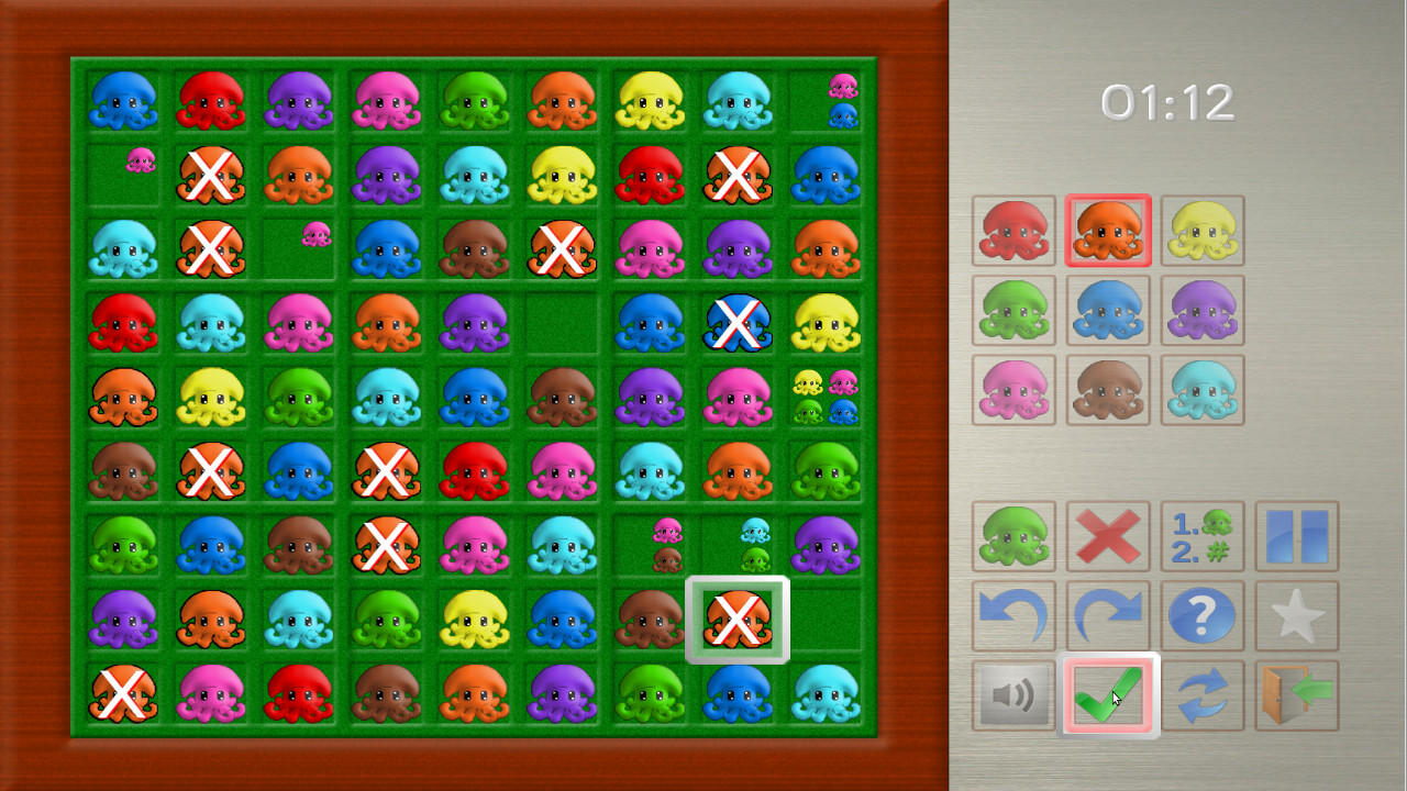 Screenshot of Squid Sudoku