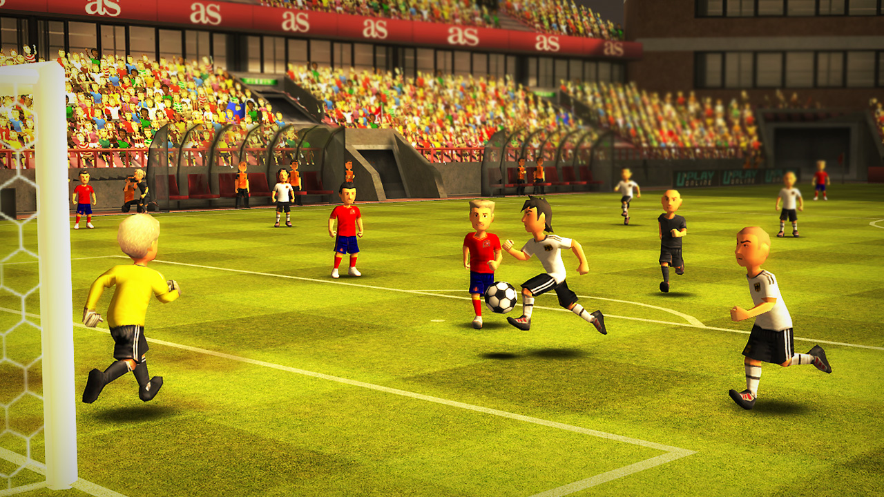 Screenshot of Striker Soccer Euro 2012