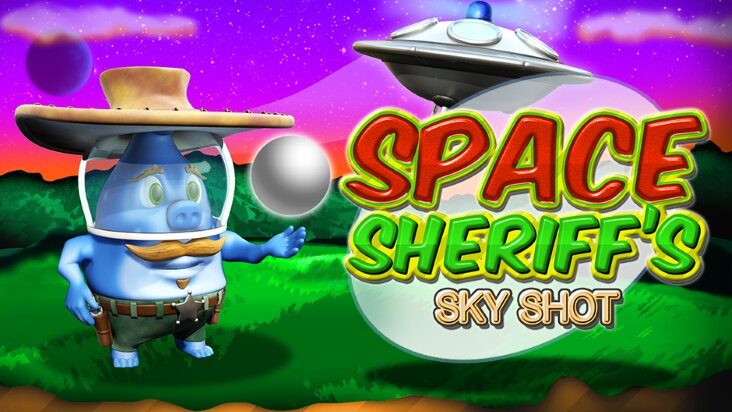 Screenshot of Space Sheriff's Sky Shot
