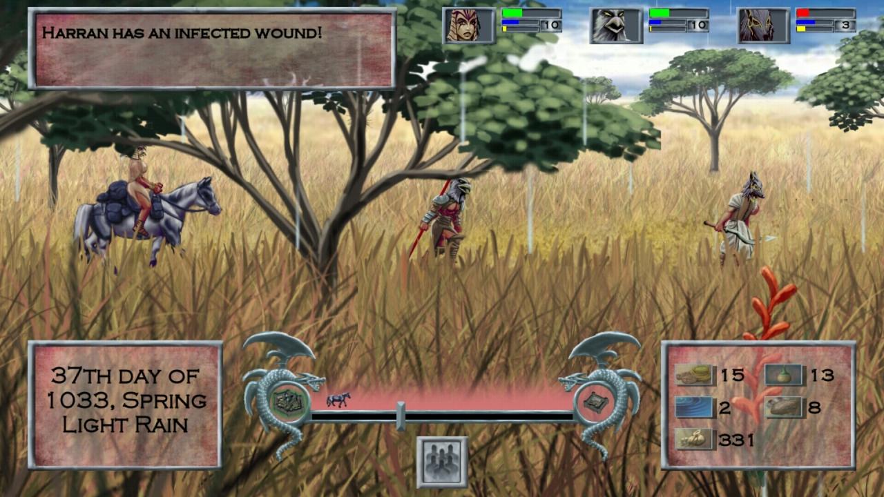 Screenshot of Tales of Illyria:Beyond the Iron Wall