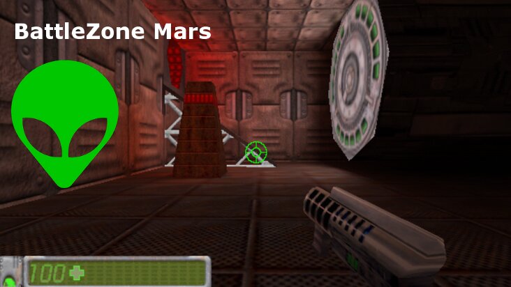 Screenshot of BattleZone Mars