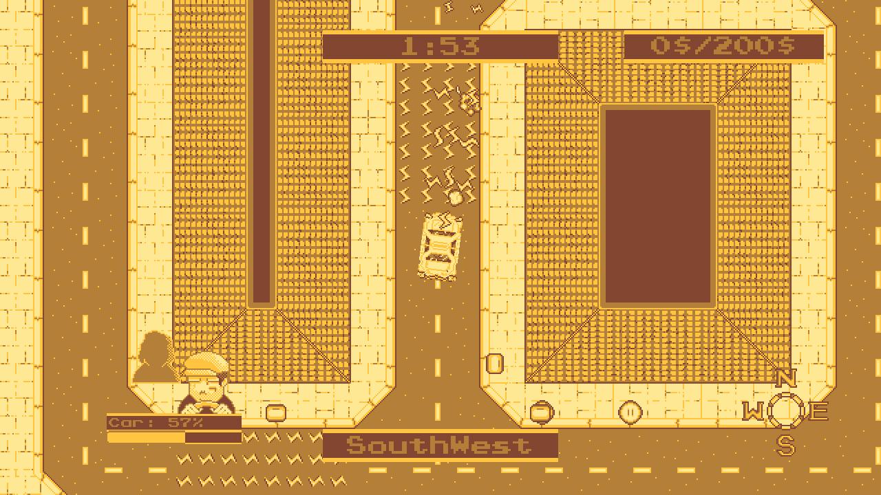 Screenshot of 4-Color Taxi