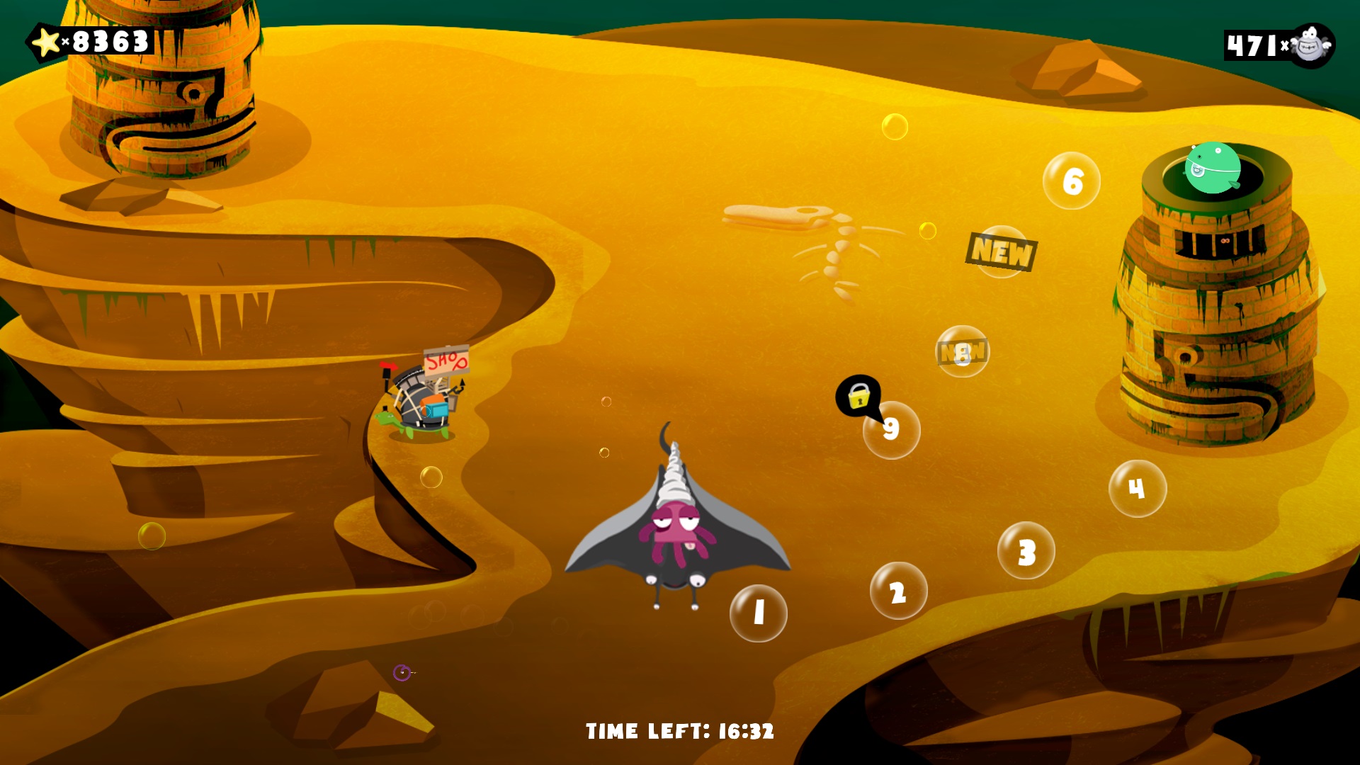 Screenshot of Octopuzzle
