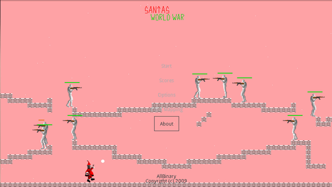 Screenshot of SantasWorldWar