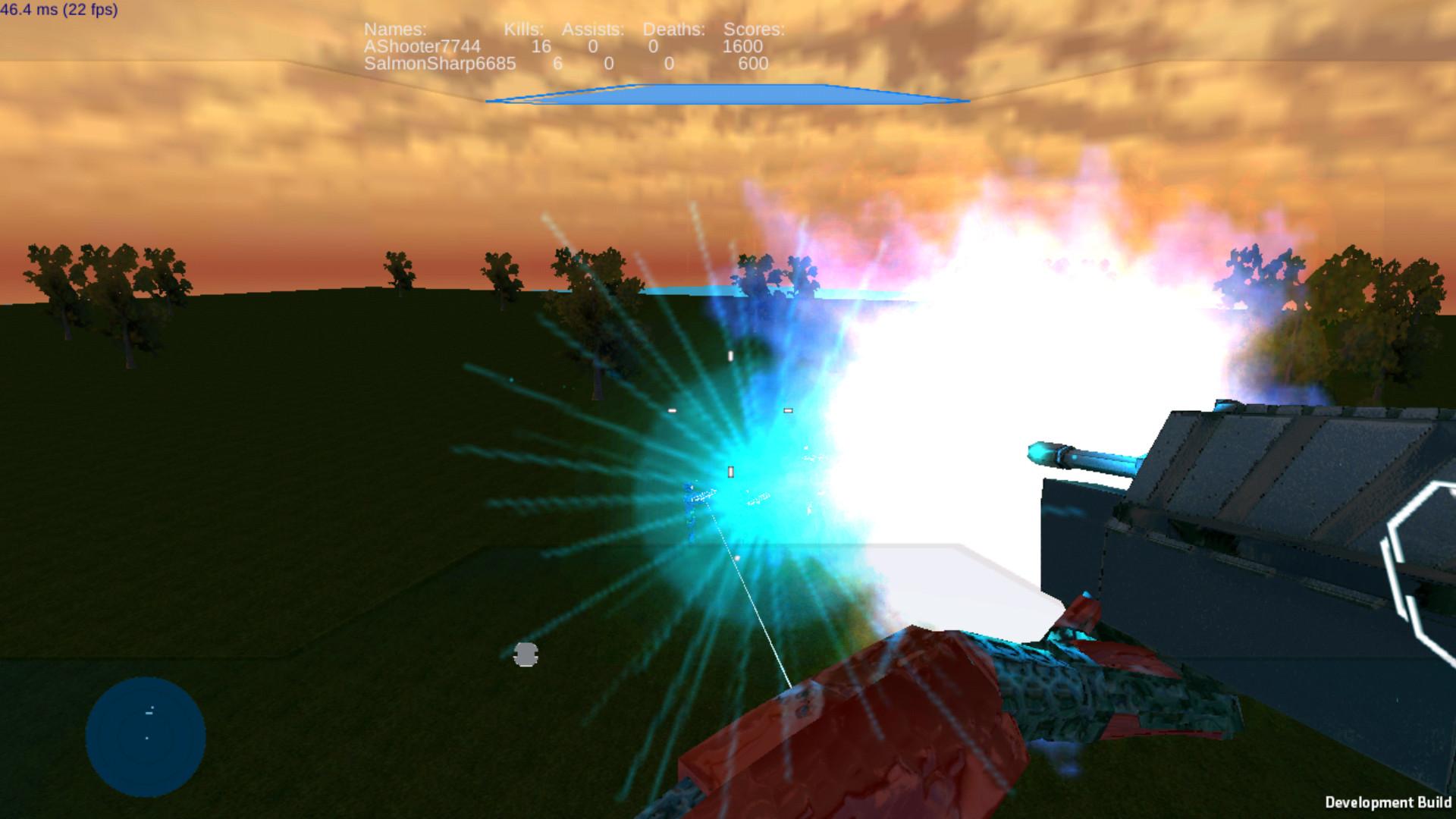 Screenshot of Arcadey Shooter: Alpha